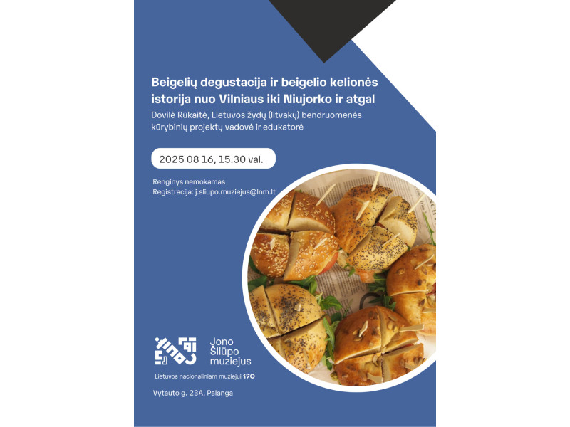 Beigelių degustacija ir beigelio kelionės istorija nuo Vilniaus iki Niujorko ir atgal