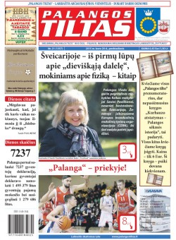 Palangos tilto laikraštis, Data: 2015-03-19, Numeris: 21(1357) 