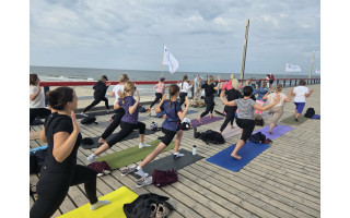 Kviečiame į Pilates treniruotę ant Palangos tilto