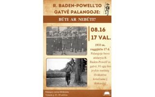R. Baden-Powell'io gatvė Palangoje: būti ar nebūti?