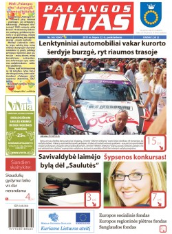 Palangos tilto laikraštis, Data: 2011-07-21, Numeris: 56 (1000) 