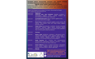 Palangos miesto savivaldybės Smurto artimoje aplinkoje prevencijos komisija  2025 m. lapkričio 25 d. nuo 09:30 iki 16:30 val. organizuoja konferenciją „Išgirsk mane: kelias į gyvenimą be smurto“