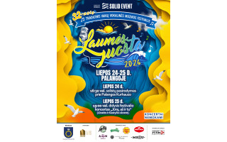 Liepos 24-25 d. Palangoje - festivalis "Laumės juosta"