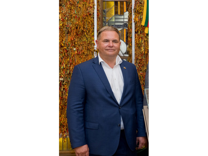 Mindaugas Skritulskas, TS-LKD Seimo narys, išrinktas Mėguvos vienmandatinėje rinkimų apygardoje