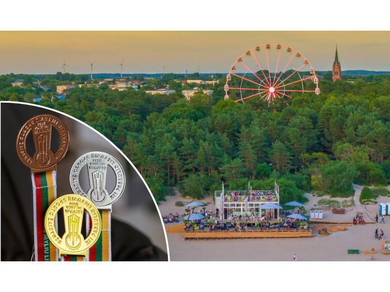 Pasaulio lietuvių sporto žaidynių medaliai. FOTO: BENDROVĖS ARCHYVAS