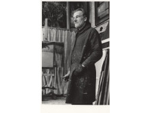 Igoris Piekuras. Sąvartynas. 1976. Kartonas, koliažas, aliejinė tapyba. LNDM