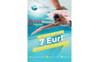 Apsilankymas Palangos baseine - nuo 7 eurų