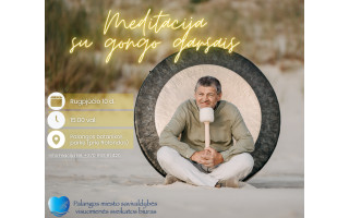 Meditacija su gongo garsais