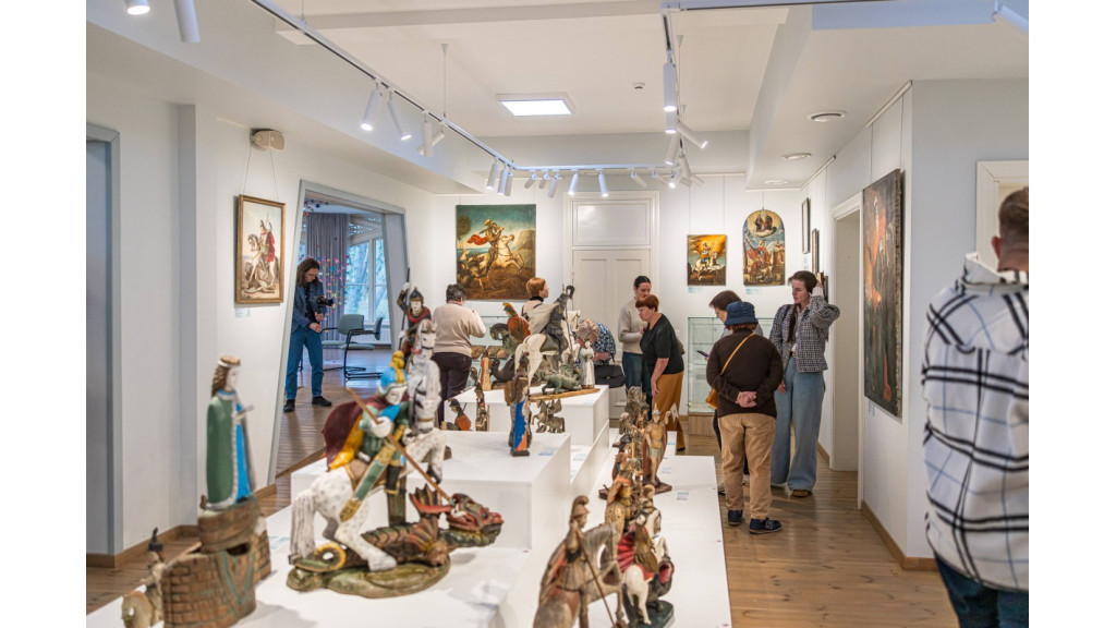 Palangos kurorto muziejuje pristatyta paroda „Atrakink šv. Jurgio paslaptis“