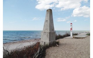 Pajūryje bus restauruojamas istorinis valstybės sienos su Latvija ženklas  
