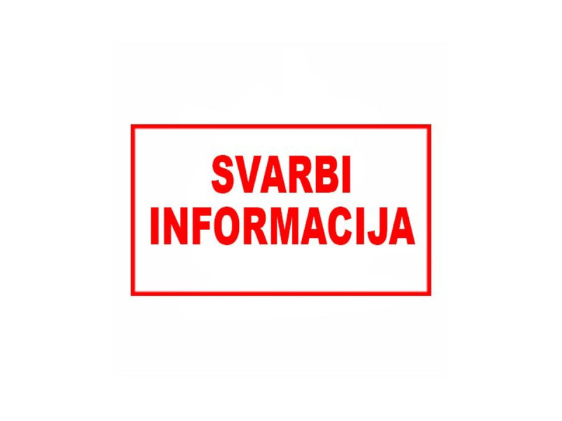 Informuojame visuomenę apie pradedamą rengti žemės sklypo Karvelyno g. 2 g., Palangoje, detalųjį planą, numatantį koreguoti Vilimiškės rajono detalaus suplanavimo projekto sprendinius