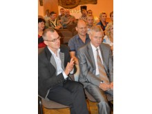Rimantas Gliožeris (kairėje) ir Arvydas Dočkus.