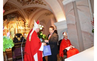 Telšių vyskupui J. Borutai – sveikinimai palangiškių ir šventojiškių vardu