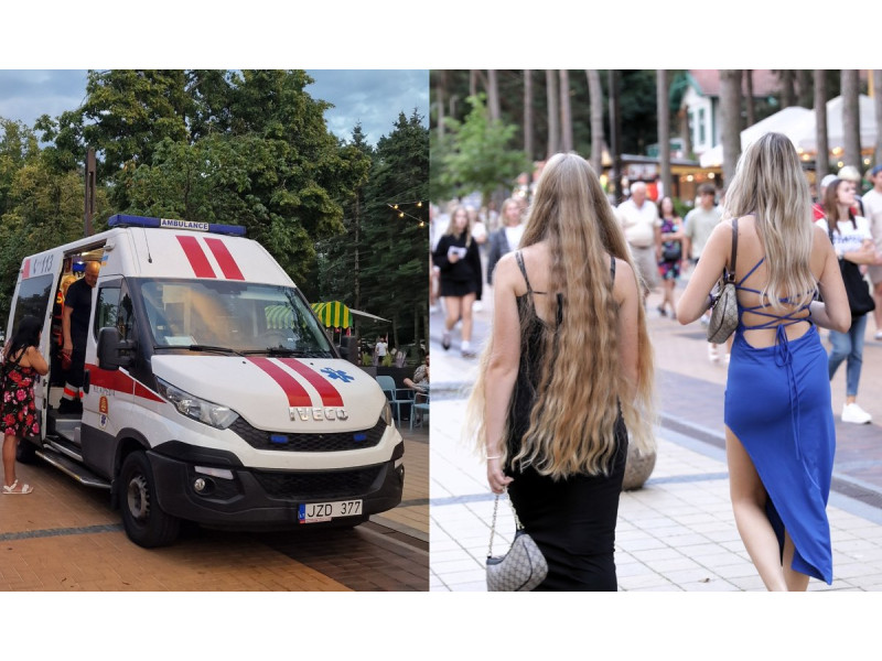 Palangos Basanavičiaus gatvė Žolinės 2025. FOTO: MODESTA MEŠKĖ | DELFI