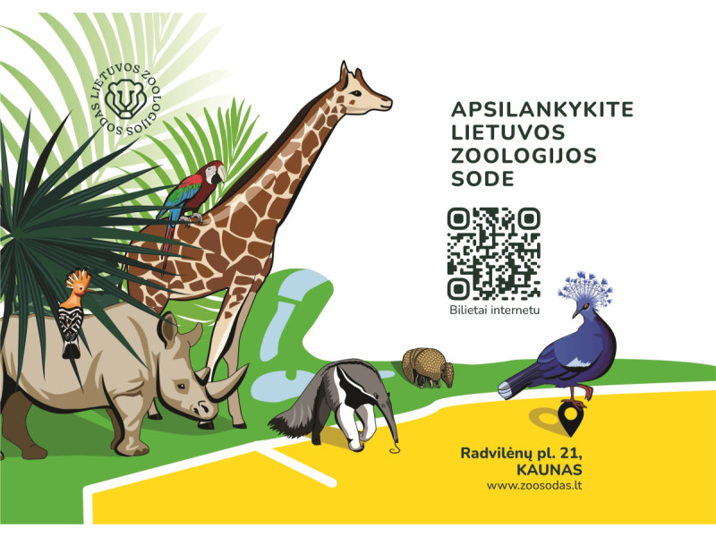 Apsilankykite Lietuvos zoologijos sode