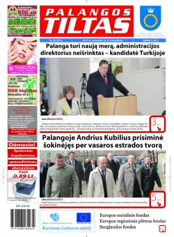 Palangos tilto laikraštis, Data: 2011-04-15, Numeris: 29 (973) 