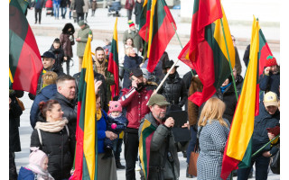 „Didysis Šeimų gynimo maršas“: į Vilnių iš Palangos pajudėjo 15 automobilių, iš Kretingos – 72