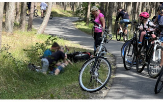 Pajūrio dviračių take – riedutininkų ir paspirtuko kaktomuša: „Jis skriejo 60–70 km/val.“