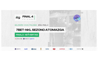 „7bet-NKL“ finalo ketvertas grįžta į Palangą!