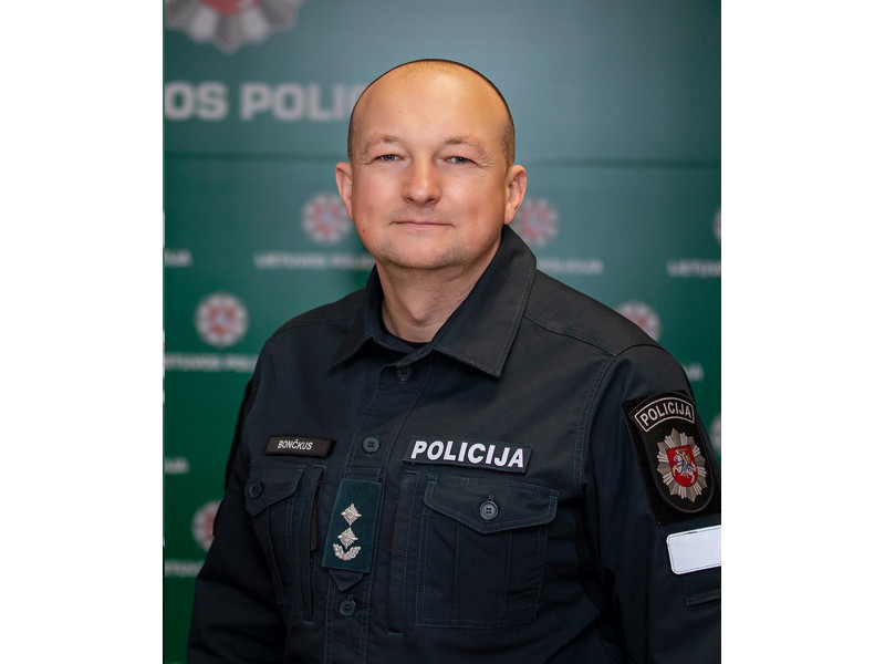 Palangos miesto policijos komisariato ((PK) viršininkas Kęstutis Bončkus