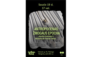 SENGIRĖS KINAS PALANGOS VIEŠOJOJE BIBLIOTEKOJE: „ANTROPOCENAS: ŽMOGAUS EPOCHA“