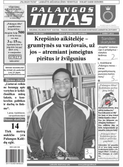 Palangos tilto laikraštis, Data: 2013-12-02, Numeris: 91 (1132) 
