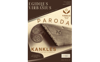 Bibliotekoje – Kanklių metams skirta paroda