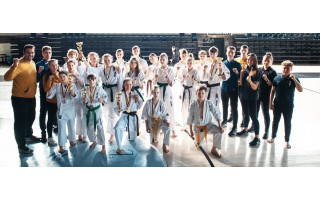 Palangos „Shodan“ sportininkai Lietuvos Kyokushin Karate Kata čempionate
