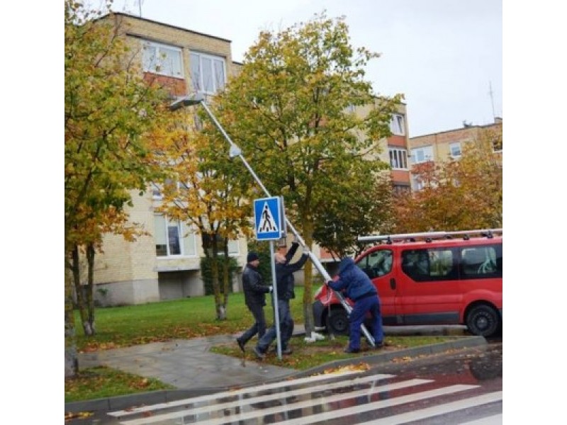 Palangos pėsčiųjų perėjos tapo saugesnės