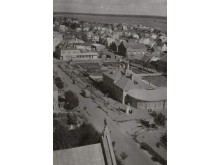 Antrame plane matosi Mažoji ir Didžioji sinagogos 1959 m. iš Palangos bažnyčios bokšto
