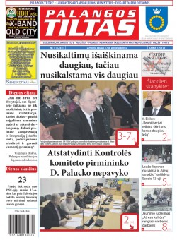 Palangos tilto laikraštis, Data: 2014-01-16, Numeris: 5(1243) 