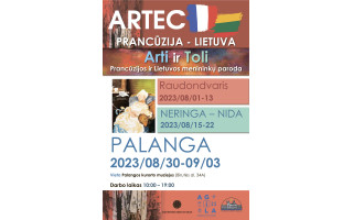 Prancūzų dailininkų asociacija ARTEC rengia parodą „Arti ir Toli“