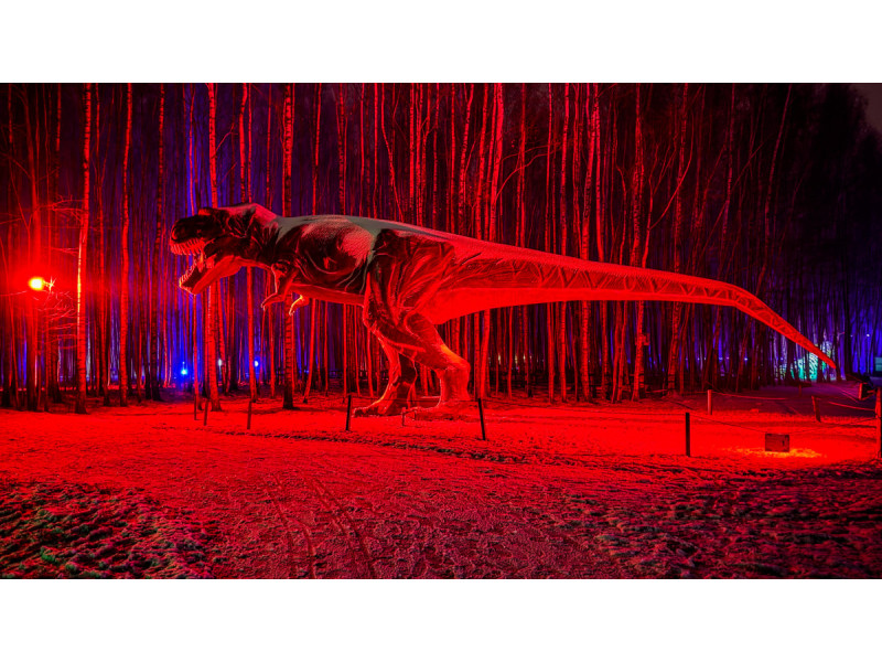 NEĮTIKĖTINA: ŠVYTINTYS DINOZAURAI, GYVATĖS IR PAŠĖLĘS KALĖDŲ SENELIS