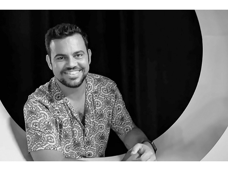 Scenografas Carlos Santos Cabrera. Asmeninio albumo nuotr.