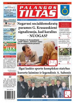 Palangos tilto laikraštis, Data: 2012-10-25, Numeris: 82 (1125) 