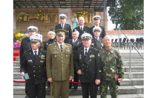 Palangos jūros šauliai dalyvavo Šiluvos atlaiduose