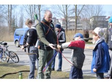 Rankos ir akies taiklumą buvo galima išbandyti šaudant iš lanko...