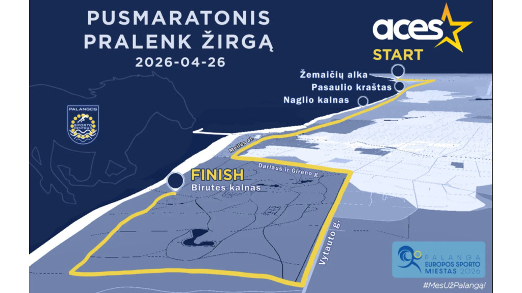 Pusmaratonis „Pralenk žirgą“ balandžio 26 dieną sukvies bėgikus 