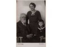 Jonas, Grasilda ir Vytautas Šliūpai Kaune, 1936 m.
