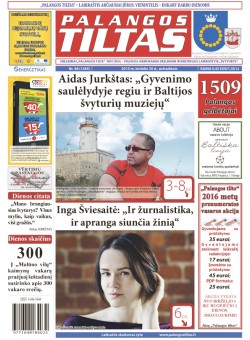 Palangos tilto laikraštis, Data: 2015-06-29, Numeris: 48(1384) 