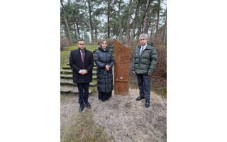 Izraelio ambasados atstovų vizitas Palangoje: pagarba istorijai ir žvilgsnis į ateitį