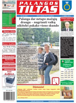 Palangos tilto laikraštis, Data: 2012-06-18, Numeris: 46 (1089) 