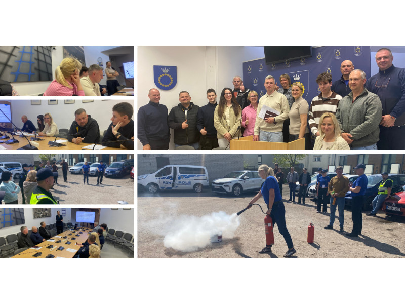 Tarnybos darbuotojai gilino profesines žinias ruošdamiesi vasaros sezonui