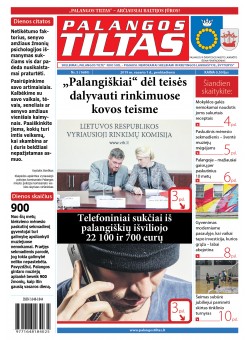 Palangos tilto laikraštis, Data: 2019-02-03, Numeris: 5 (1680) 