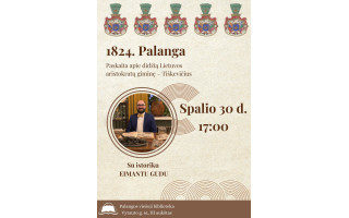 Spalio 30 d. 17 val. kviečiame į paskaitą apie Tiškevičių giminę