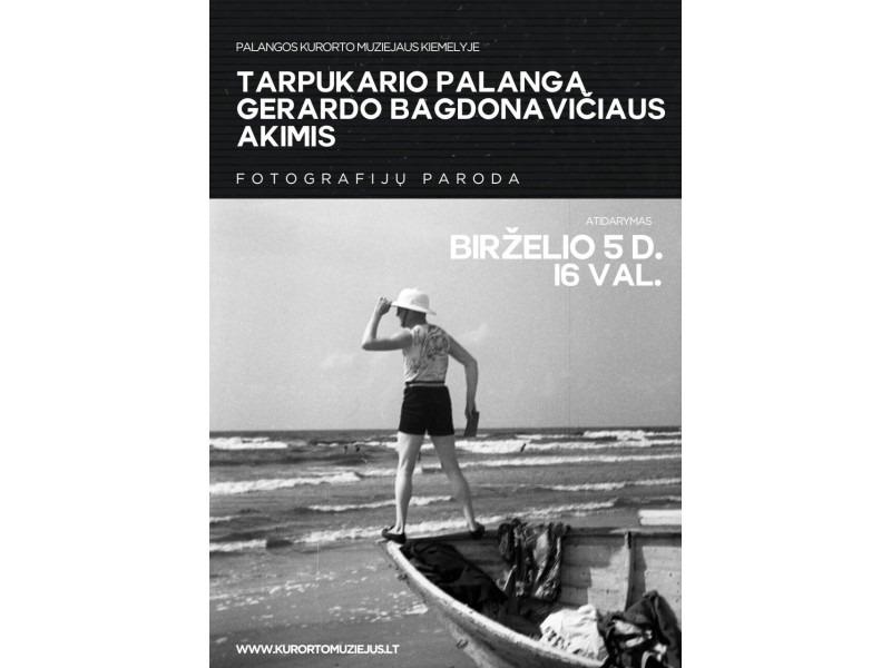 Tarpukario fotografijų paroda Palangos kurorto muziejuje