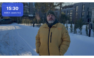 „Delfi“ žurnalistai ir Užkalnis apžvelgia naują Žemaitaičio butą elitiniame Palangos kvartale