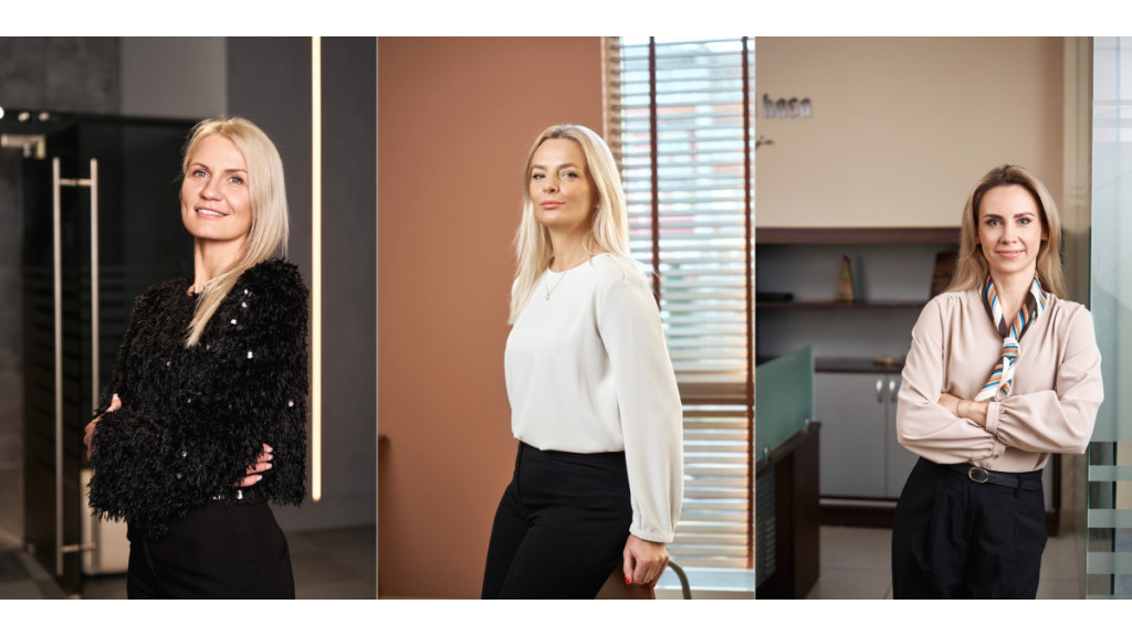 (Iš kairės): Loreta Stainytė, Deimantė Valašinė, Radvilė Žilienė