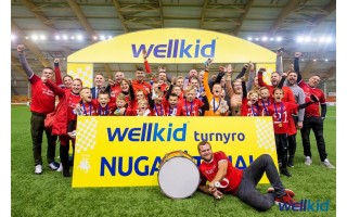 Palangos Sporto centro jaunieji futbolininkai - "WellKid" turnyro čempionai