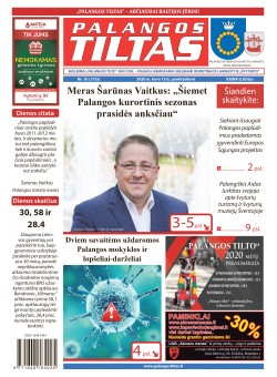 Palangos tilto laikraštis, Data: 2020-03-13, Numeris: 10 (1735) 